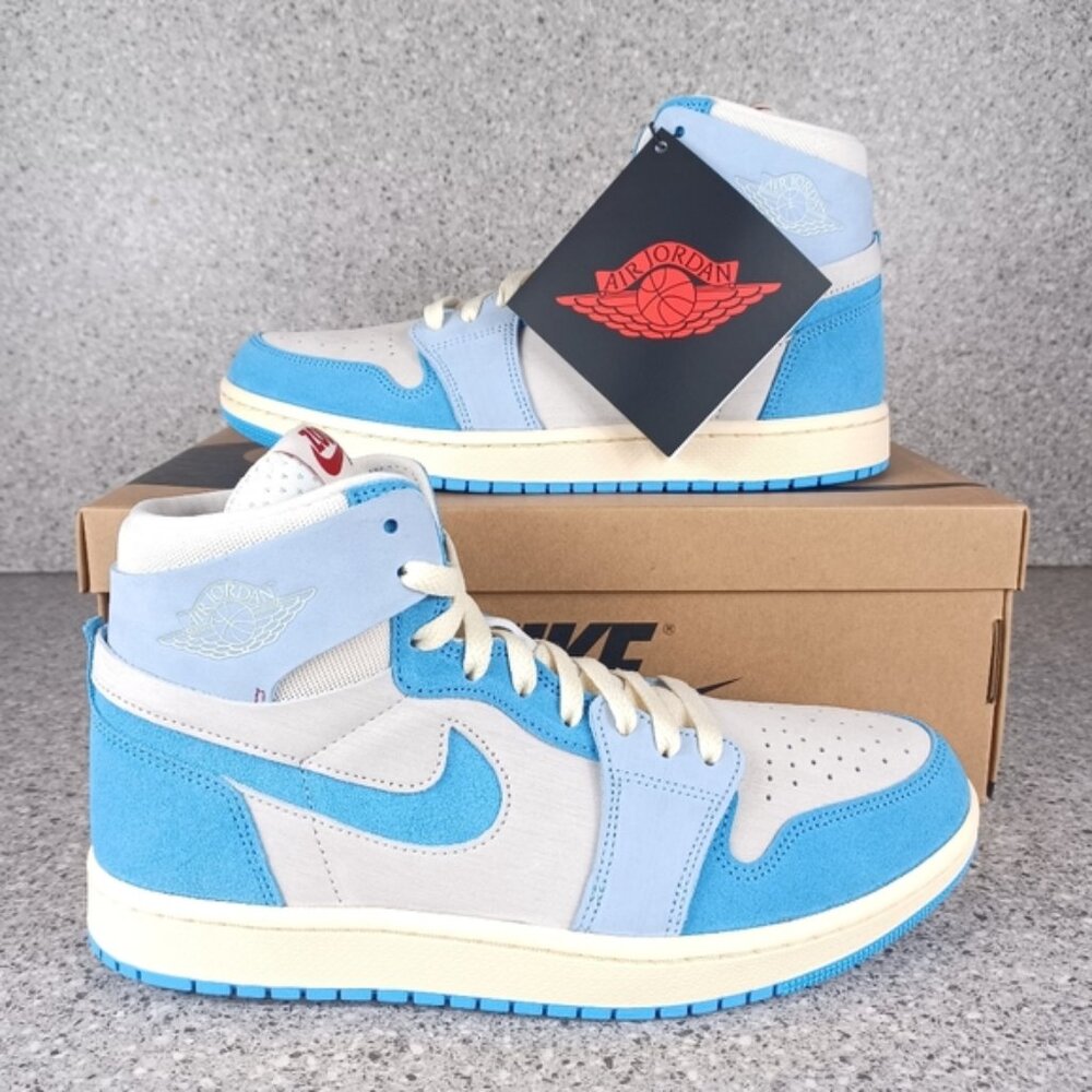 Nike Air Jordan 1 High Zoom Air CMFT 2 Phantom University Blue Shoes